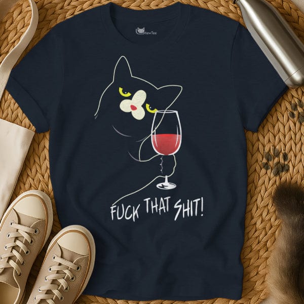MewTee Navy / S Chill Shirt | Cat Tee