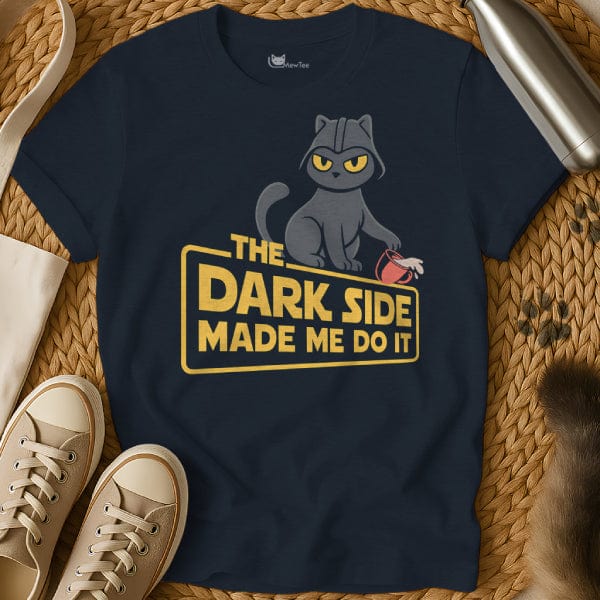 MewTee Navy / S Dark Side T Shirt