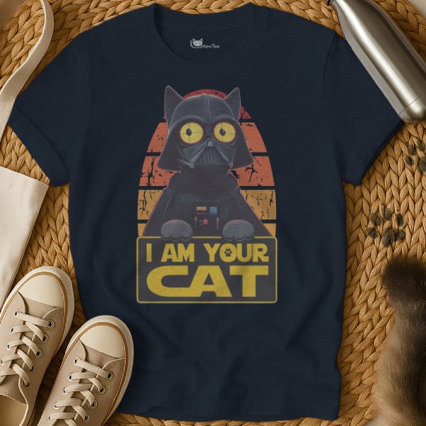 MewTee Navy / S Darth Vader Shirt | Cat Tee