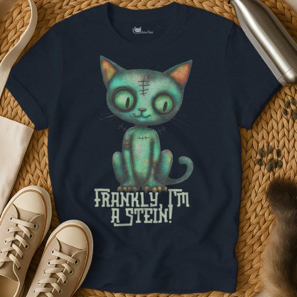 MewTee Navy / S Frankenstein Shirt | Cat Tee