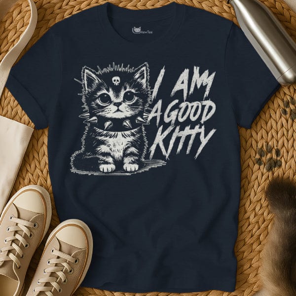 MewTee Navy / S Good Kitty Shirt