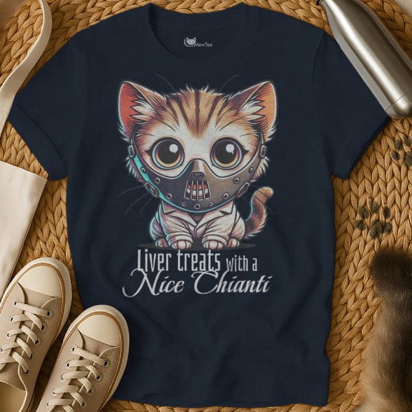 MewTee Navy / S Hannibal Shirt | Cat Tee