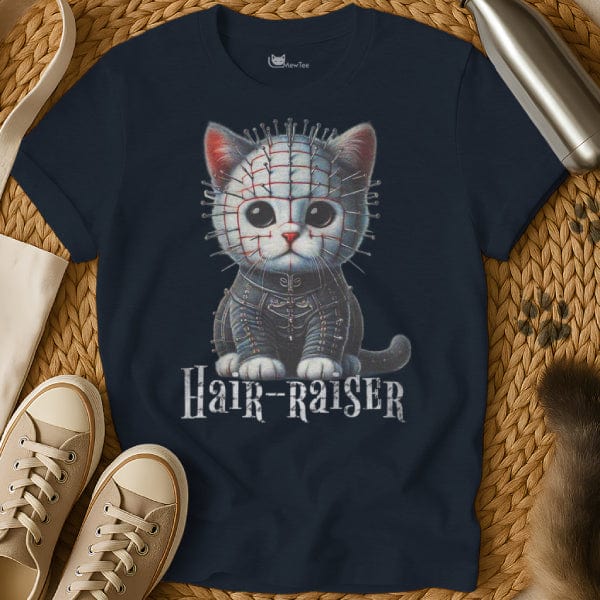 MewTee Navy / S Hellraiser Shirt | Cat Tee