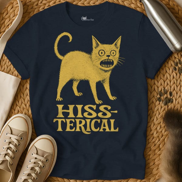 MewTee Navy / S Hysteric Shirt | Cat Tee