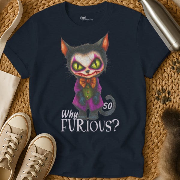 MewTee Navy / S Joker Shirt | Cat Tee