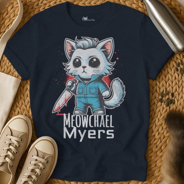 MewTee Navy / S Michael Myers Shirt | Cat Tee