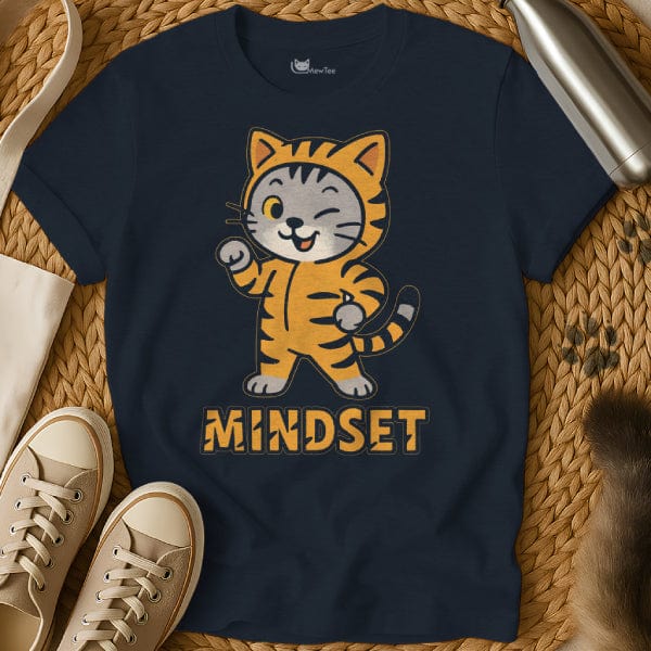 MewTee Navy / S Mindset Shirt | Cat Tee