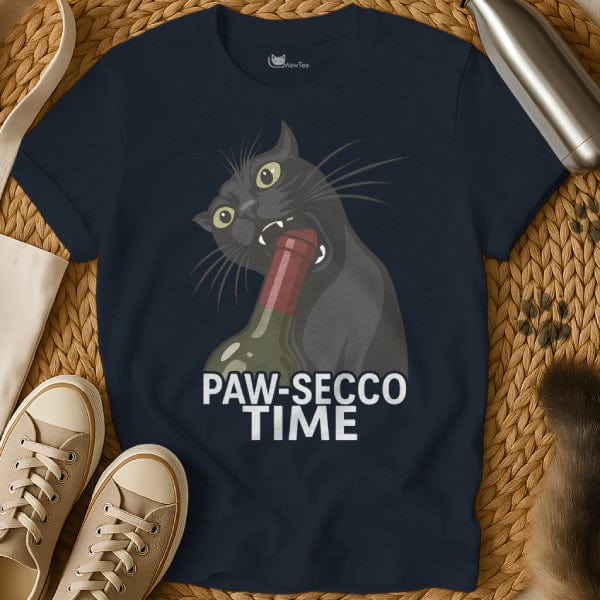 MewTee Navy / S Prosecco Shirt