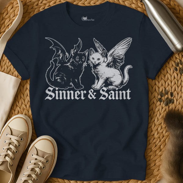 MewTee Navy / S Sinner And Saint Shirt