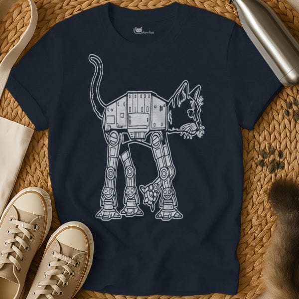 MewTee Navy / S Star Cat Shirt | Cat Tee