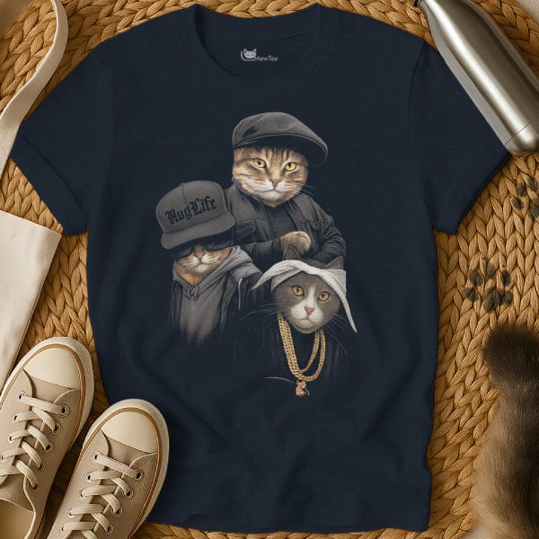 MewTee Navy / S Thug Life Shirt