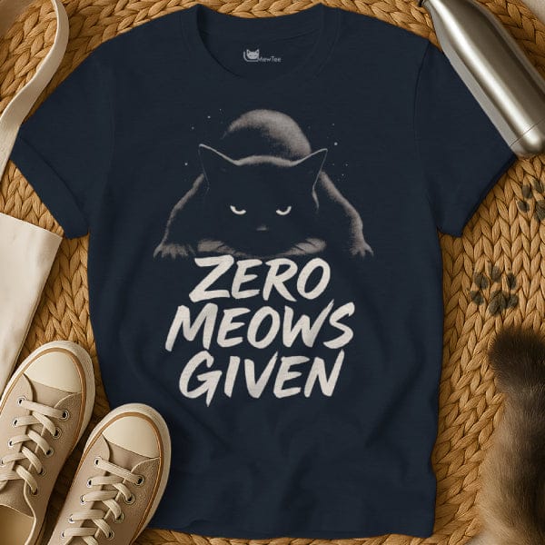 MewTee Navy / S Zero Fluffs Given Shirt