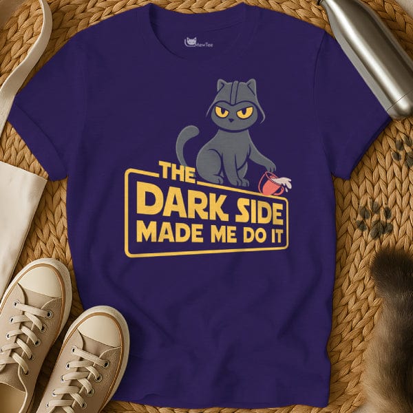 MewTee Purple / S Dark Side T Shirt
