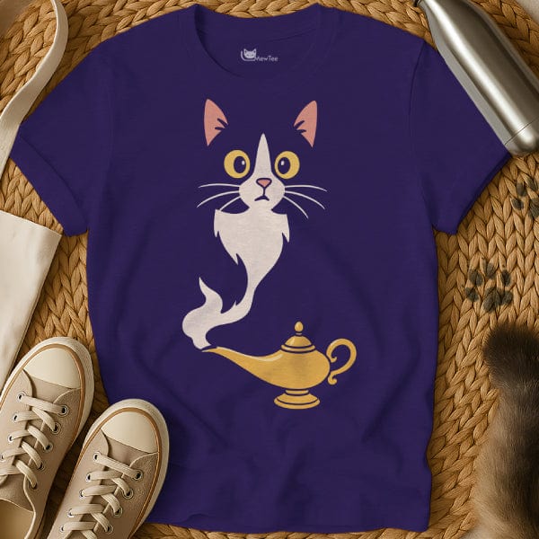 MewTee Purple / S Genie Shirt | Cat Tee
