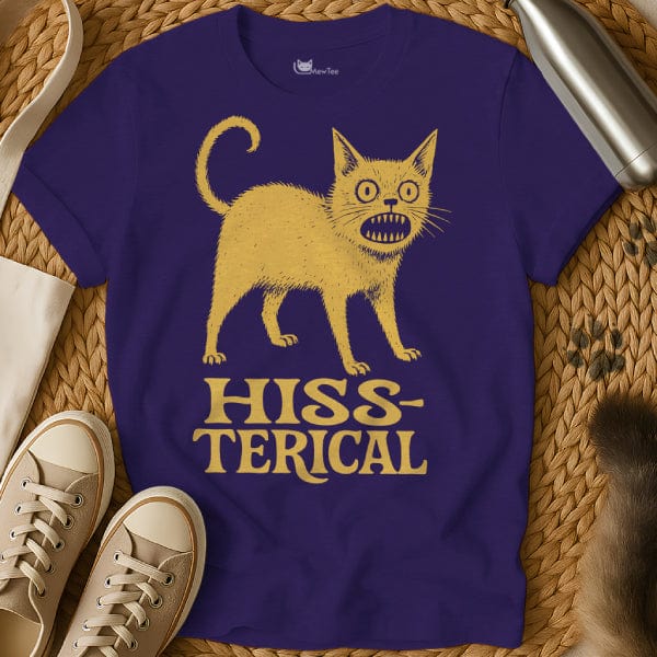 MewTee Purple / S Hysteric Shirt | Cat Tee