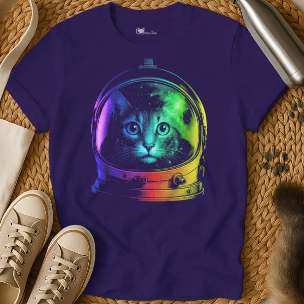 MewTee Purple / S Space Cat Shirt | Cat Tee