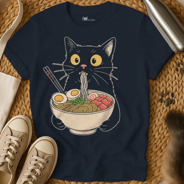 MewTee Ramen Cat T Shirt | Cat Tee