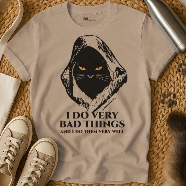 MewTee Sand / S I Do Bad Things Shirt