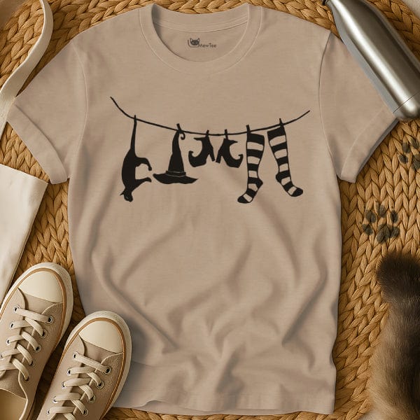 MewTee Sand / S Witch Shirt For Women