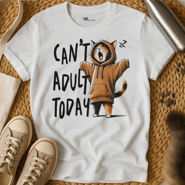 MewTee White / S Adulting Shirt