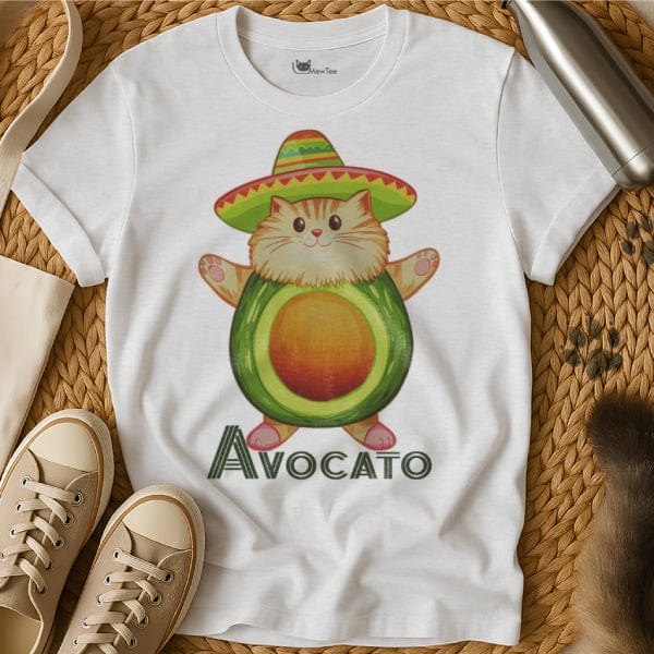 MewTee White / S Avocato Shirt | Cat Tee