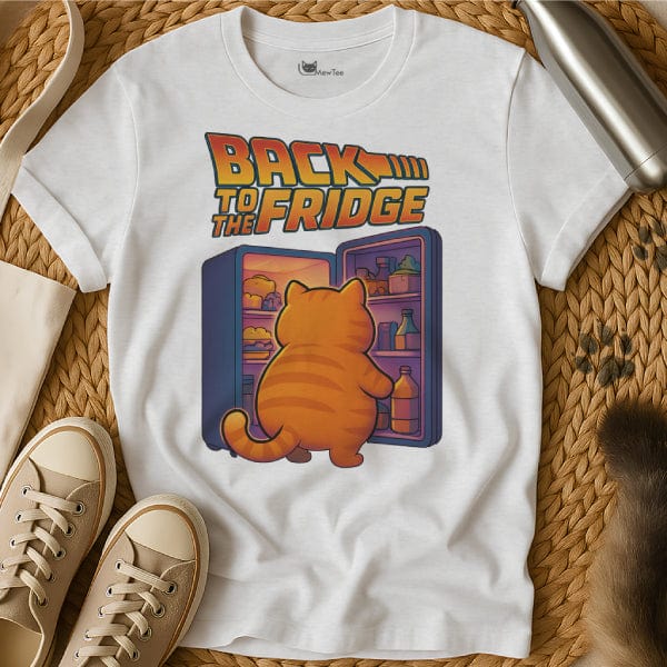 MewTee White / S Back to the Future Shirt | Cat Tee