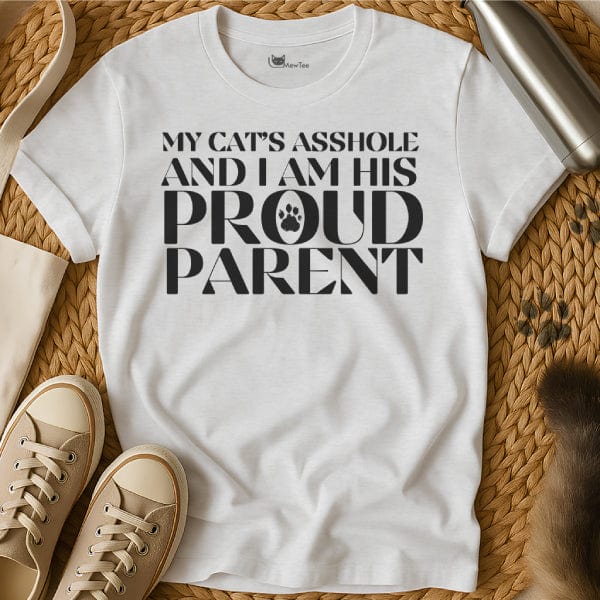 MewTee White / S Cat Parent Shirt | Cat Tee