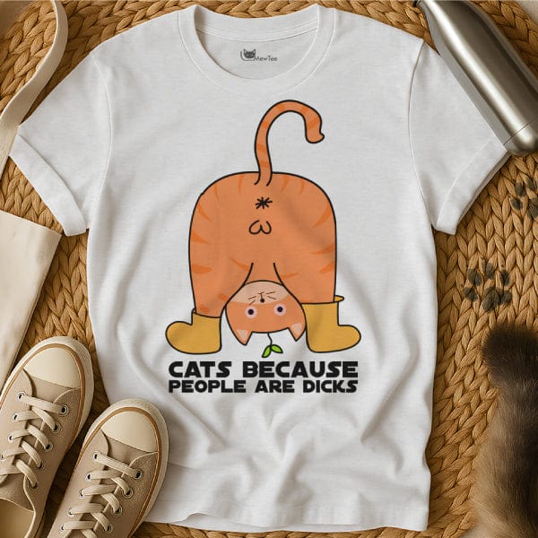 MewTee White / S Cat Sarcasm | Cat Tee