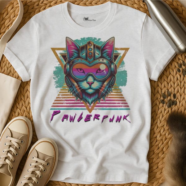 MewTee White / S Cyberpunk Shirt | Cat Tee