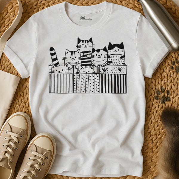 MewTee White / S Kitten Club | Cat Tee