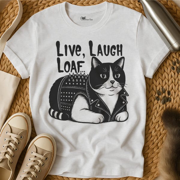 MewTee White / S Loaf Cat Meme Tee