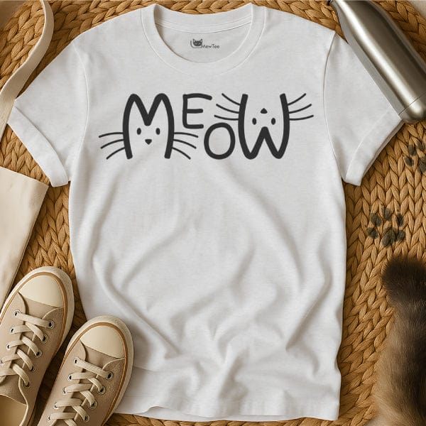 MewTee White / S Meow Shirt | Cat Tee