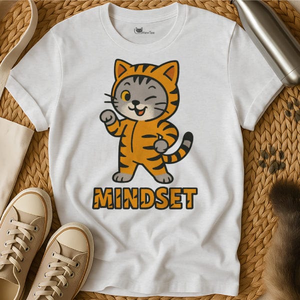 MewTee White / S Mindset Shirt | Cat Tee