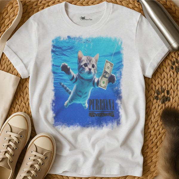 MewTee White / S Nirvana Nevermind Shirt | Cat Tee