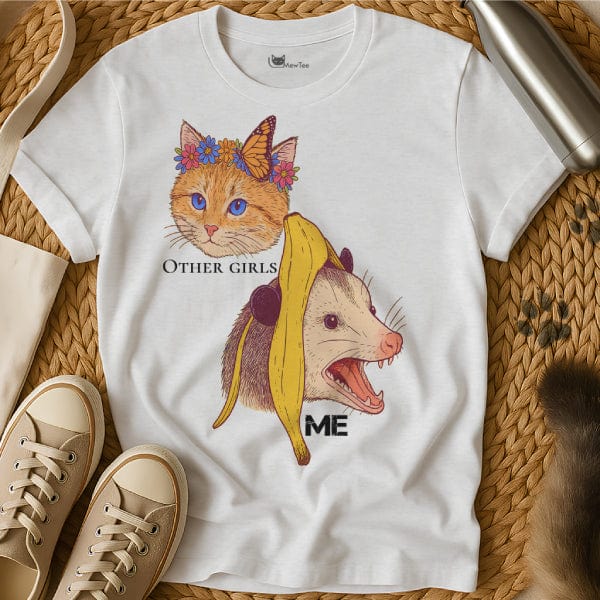 MewTee White / S Not Like Other Girls Shirt | Cat Tee