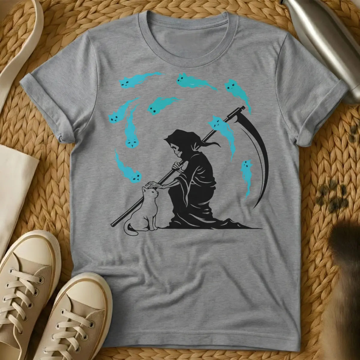 Soul Of A Cat Shirt - Gray Cat T-Shirt