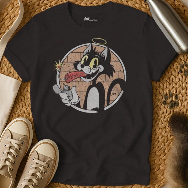 MewTee Black / S Black Cat Tee