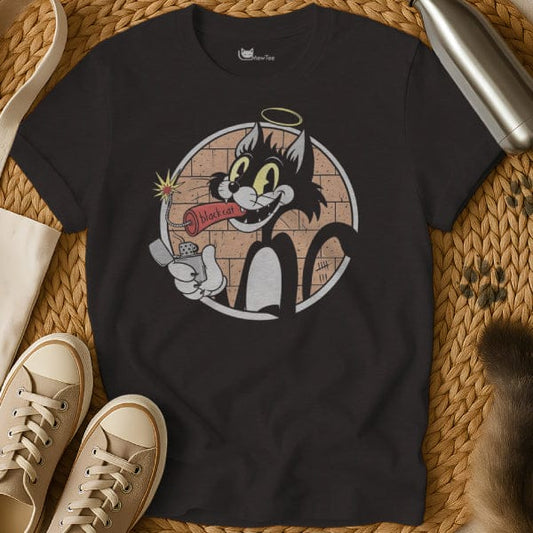 MewTee Black / S Black Cat Tee