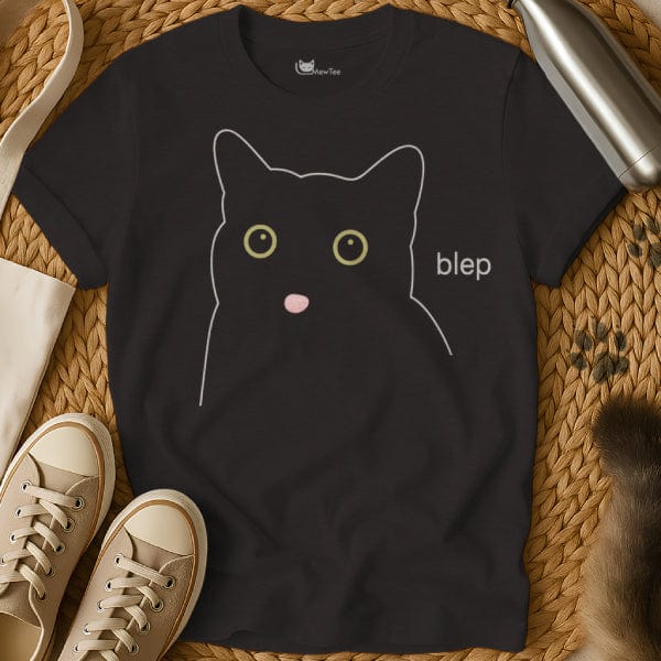MewTee Black / S Blep Shirt | Cat Tee