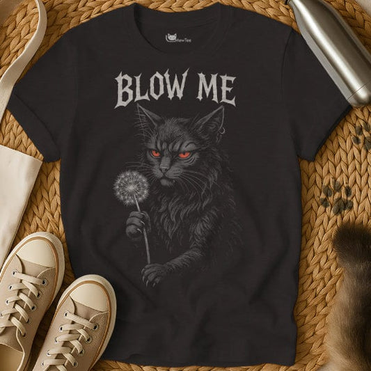 MewTee Black / S Blow Me Shirt | Cat Tee