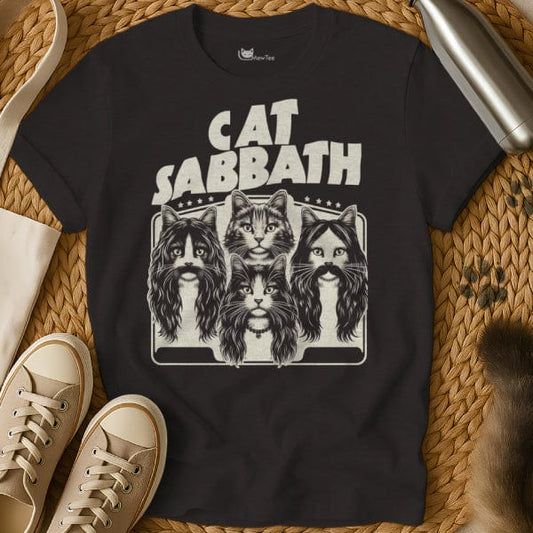 MewTee Black / S Cat Sabbath Shirt | Cat Tee