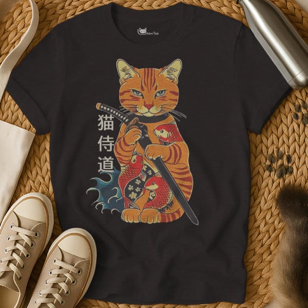 MewTee Black / S Catana Shirt | Cat Tee