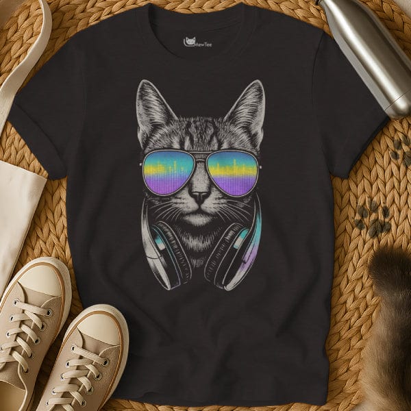 MewTee Black / S Cool Cat Shirt | Cat Tee