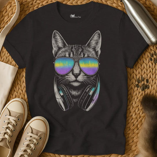 MewTee Black / S Cool Cat Shirt | Cat Tee