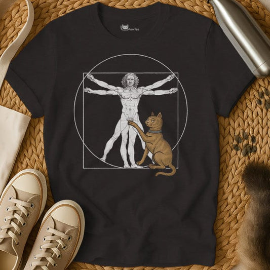MewTee Black / S Da Vinci T Shirt