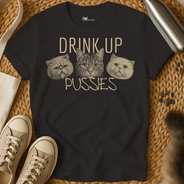MewTee Black / S Drink Up Shirt