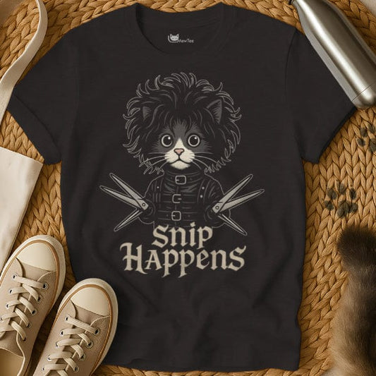 MewTee Black / S Edward Scissorhands Shirt | Cat Tee