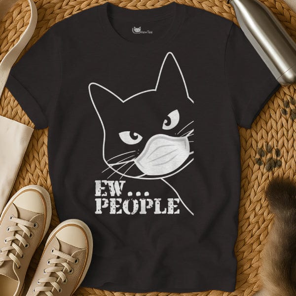 MewTee Black / S Ew People T Shirt | Cat Tee