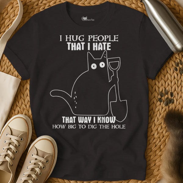 MewTee Black / S Hate Shirt | Cat Tee