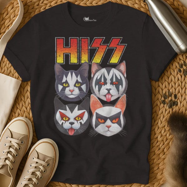 MewTee Black / S Hiss Shirt | Cat Tee